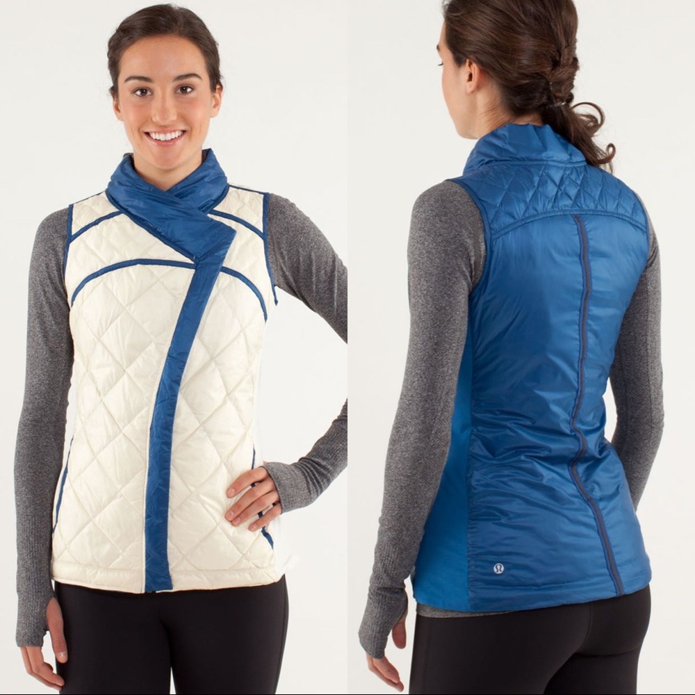 Lululemon ‘What the Fluff’ Reversible Vest- Size 4